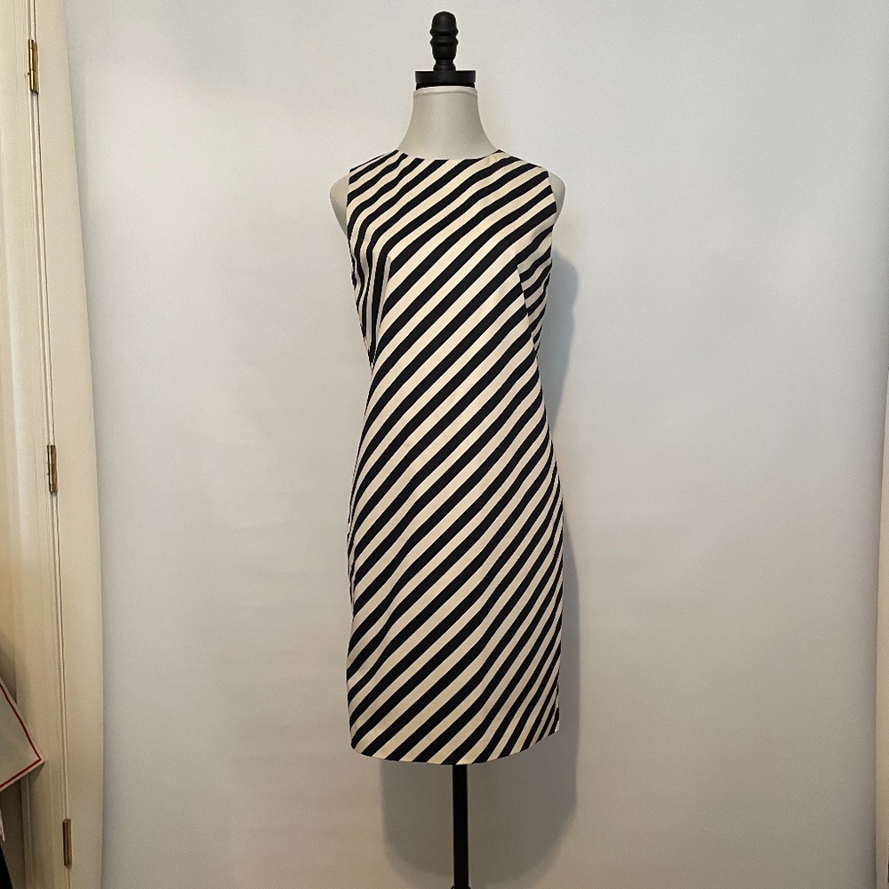Stripe shift dress
